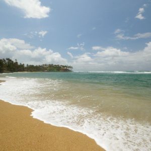 Recorrido por la playa de la costa sur