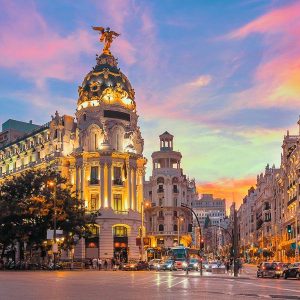 Portugal, Madrid, Andalucia, Levante y Barcelona